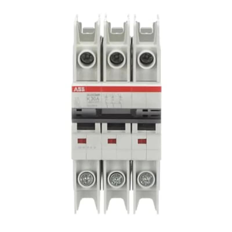 SU203MR-K30 MCB K-Char., 10kA, 30A, 3P, RTT UL 489, Ring Cable Lug