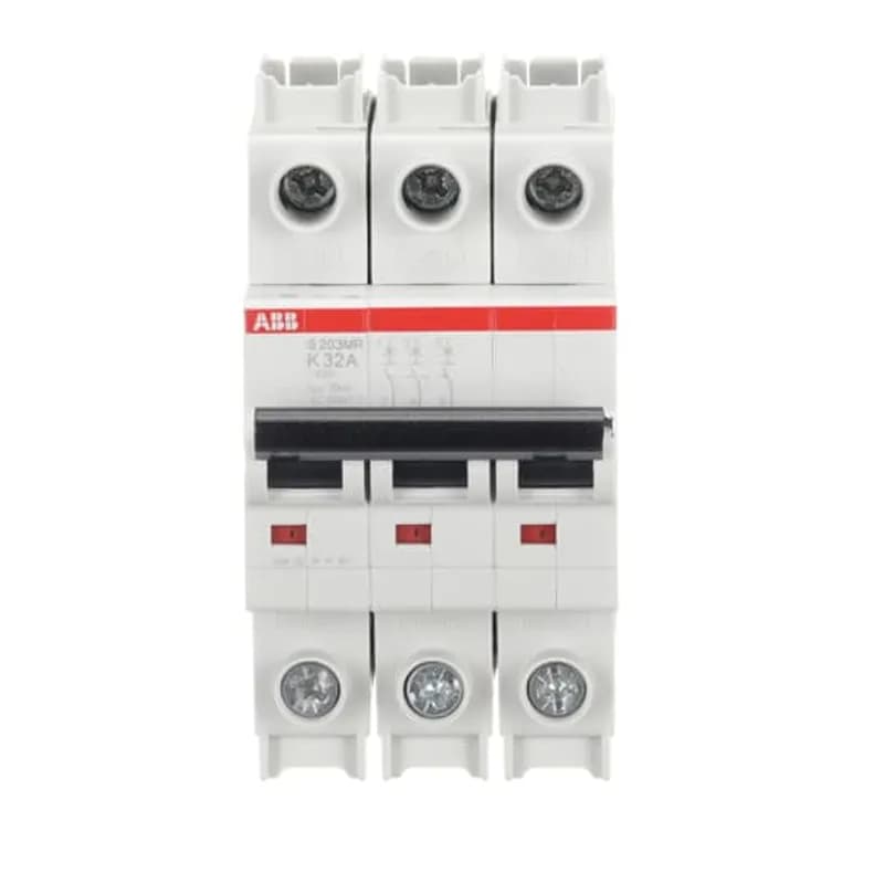 S203MR-K32 MCB K-Char., 10kA, 32A, 3P, RTT UL 1077, Ring Cable Lug