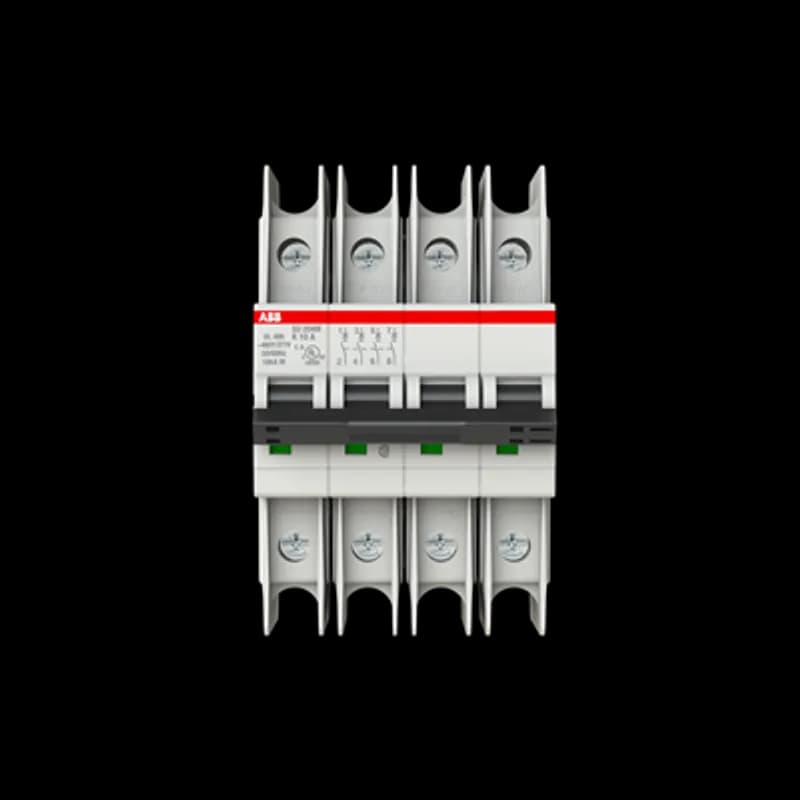 SU204M-K10 Miniature Circuit Breaker K-Char., 10kA, 10A, 4P UL489