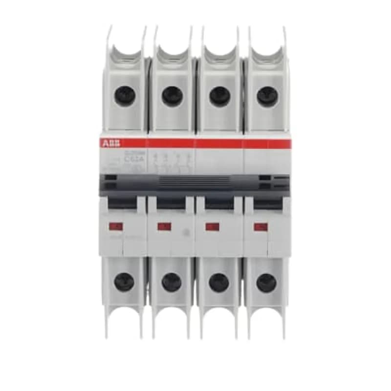 ABB - Electrification SU204M-C63 - SU204M-C63 Miniature Circuit Breaker C-Char., 10kA, 63A, 4P UL489