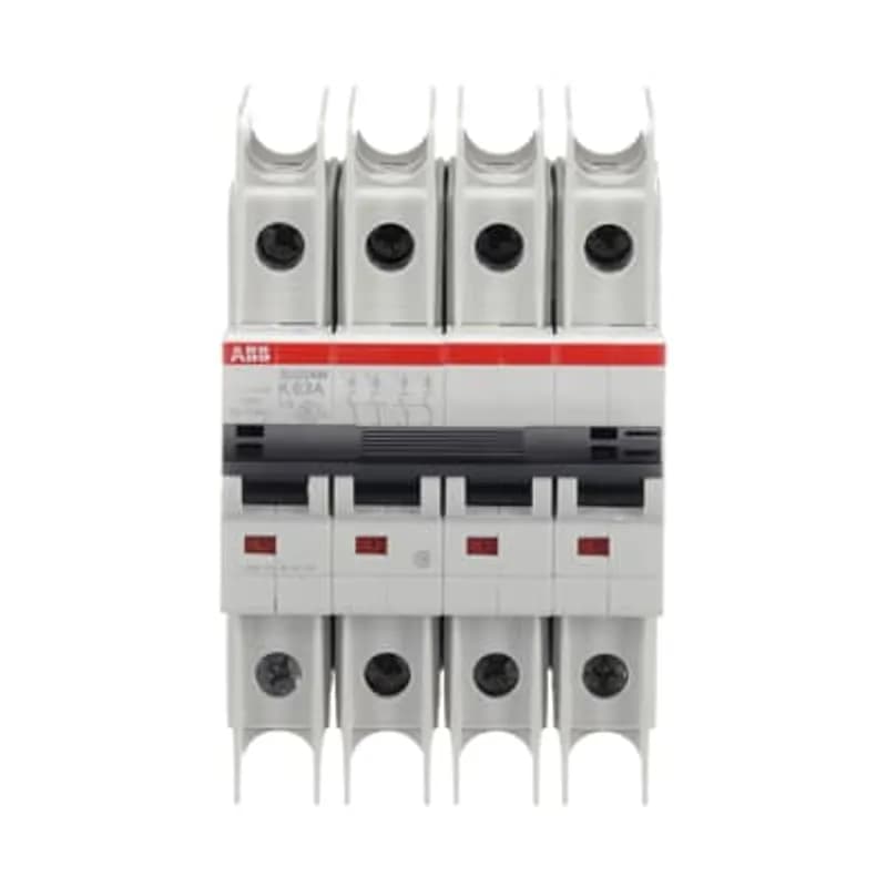 ABB - Electrification SU204M-K63 - SU204M-K63 Miniature Circuit Breaker K-Char., 10kA, 63A, 4P UL489