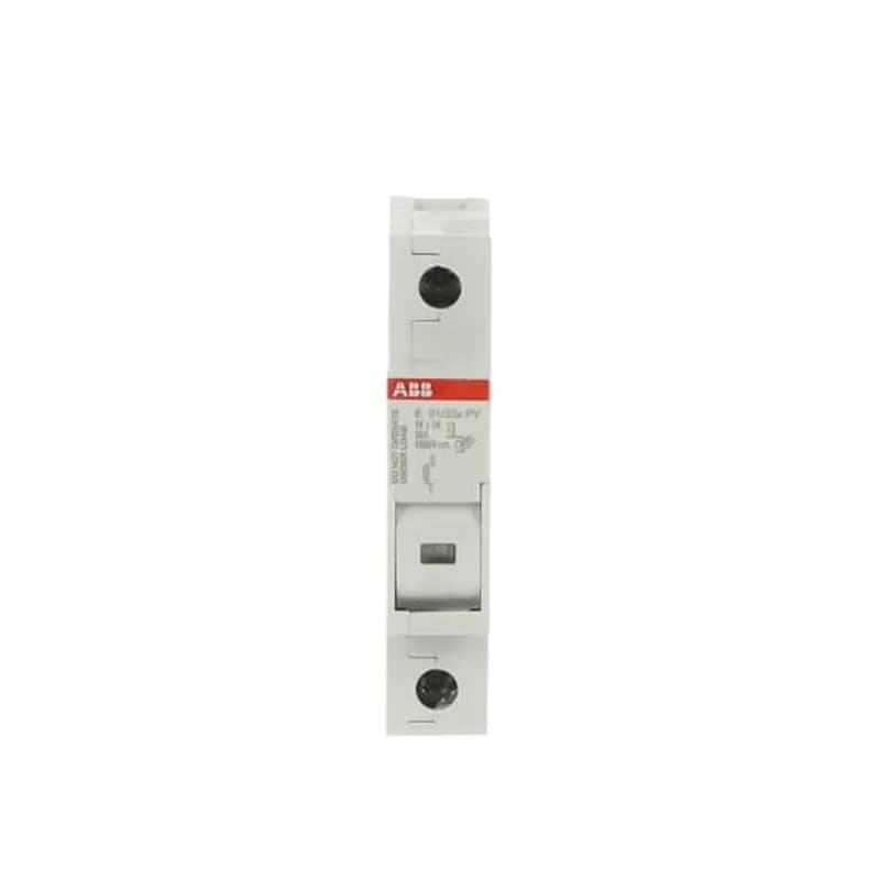 E 91/32s PV is a fuseholder for overcurrent and short circuit protection in PV applications