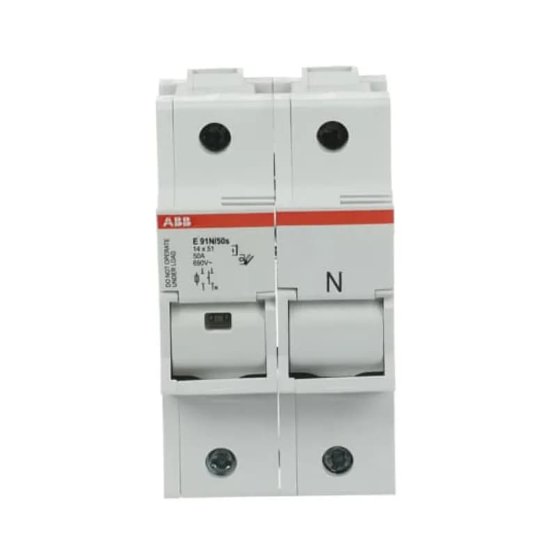 E 90 50/125 fuse holders are appropriate to protect against overloads and short circuits. They are designed for use with cylindrical fuses from 50 to 125 A.