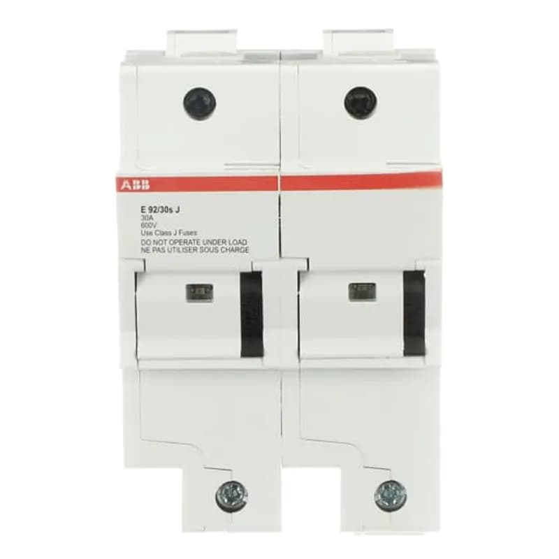 ABB - Electrification E92/30SJ - E 90 30 J is a fuseholder for overcurrent and short circuit protection specific for class J fuses