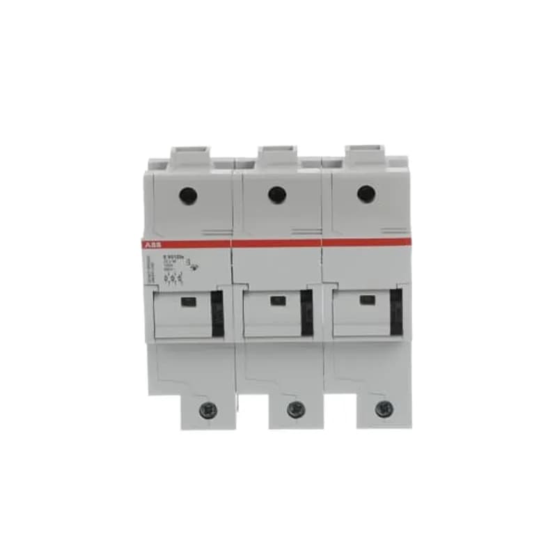 ABB - Electrification E93/125S - E 90 50/125 fuse holders are appropriate to protect against overloads and short circuits. They are designed for use with cylindrical fuses from 50 to 125 A.