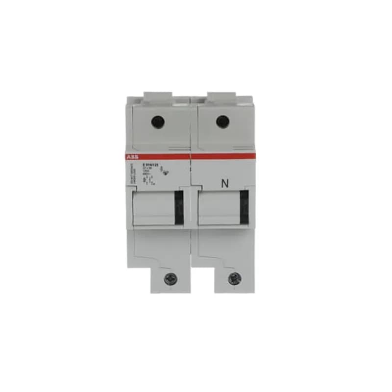 E 90 50/125 fuse holders are appropriate to protect against overloads and short circuits. They are designed for use with cylindrical fuses from 50 to 125 A.