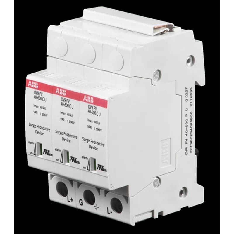 SPD, OVR, PV, 40KA, 600V DC, PLG
