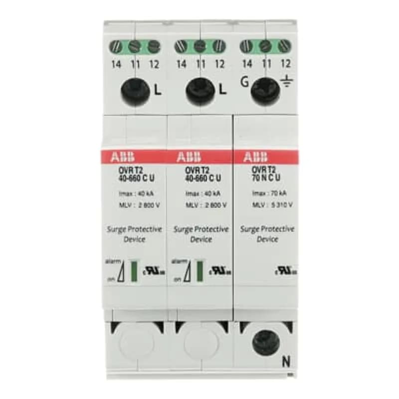 OVR SPD 2P+N 40KA 660V P TS