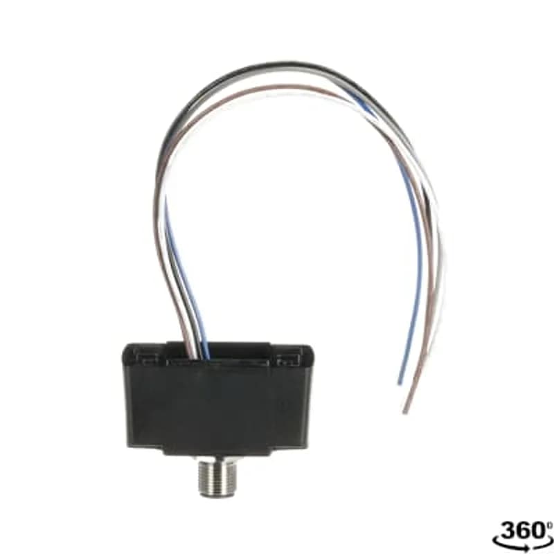 Bottom part with M12-5 male connector.