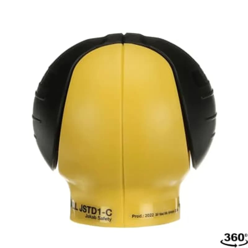 JSTD1-C Safeball, 1NO + 1NC, 10 m cable (4 leads). Ergonomic design with several grip possibilities and low activation force (approx. 2N) and flexible mounting options. Provides highest level of safety for use in two hand control applications when using two Safeballs in conjunction with appropriate safety relay or Pluto Safety PLC. Maximum load of 30VDC, 2A resistive, IP67 protection degree, plastic body.