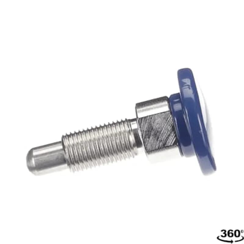 ABB - Electrification 2TLA050040R0511 - Spring loaded catch for Gkey slide handle and Mkey slide lock. The catch prevents from closing the door by mistake: when the sliding handle is in open position, the catch must be pulled in order to push back the handle to closed position.
