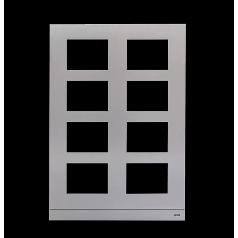 COVER FRAME 8 MODULES SIZE 2/4