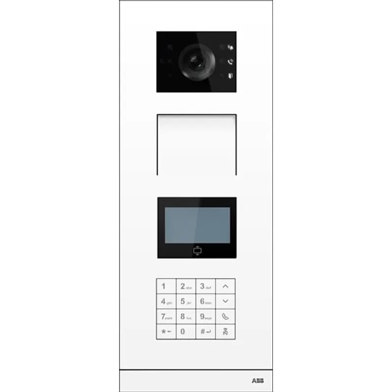 OS, IPKEYPAD, WITH DISPLAY ID WHITE