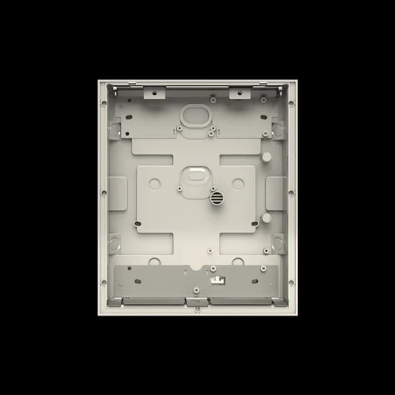 FLUSH-MOUNTED BOX, SIZE 2/3, GREY