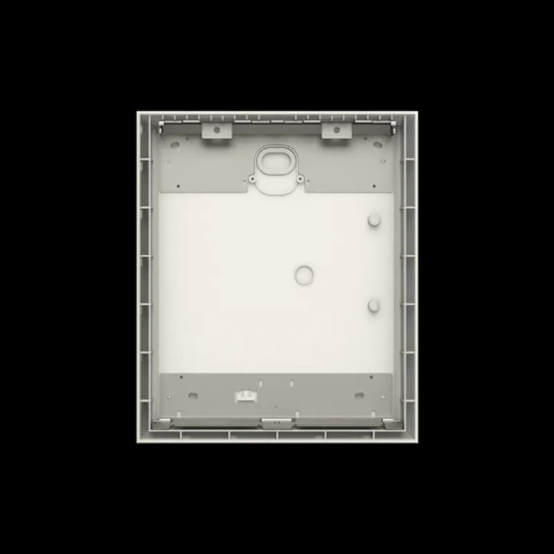 SURFACE-MOUNTED BOX, SIZE 2/3, GREY