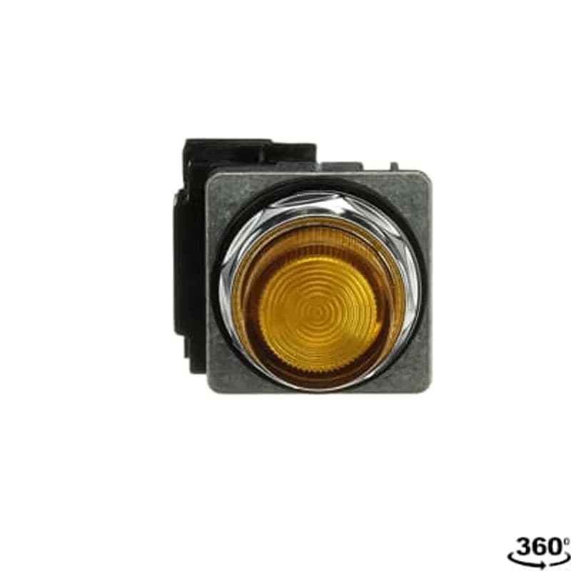 A3 30mm Pilot Lights,,,24V,Amber,LED