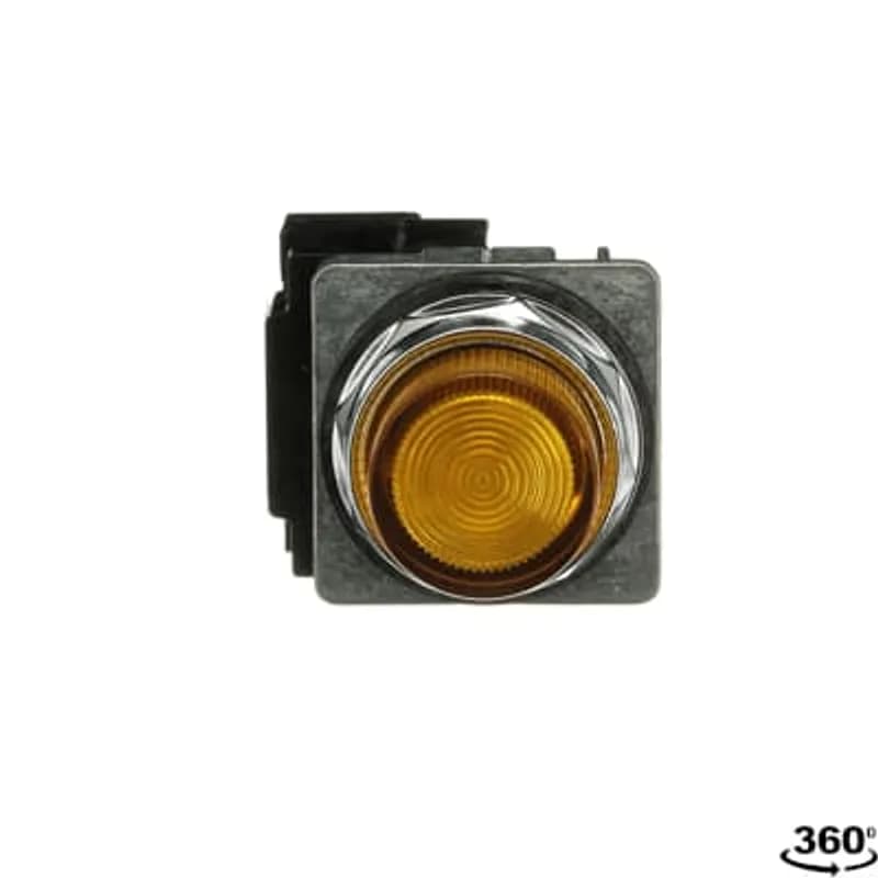 ABB - Electrification A3L4AA-6L4M - A3 30mm Pilot Lights,,,,Amber,LED
