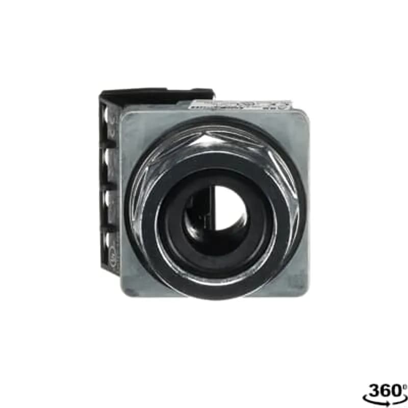 A3 30mm Pilot Device, Pushbutton, 2 Position, Momentary,Flush Cap,,,1 ea color,1NO