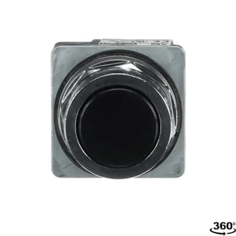ABB - Electrification A3PBF1-600B-00 - A3 30mm Pilot Device, Pushbutton, 2 Position, Momentary,Flush Cap,,,Black Cap