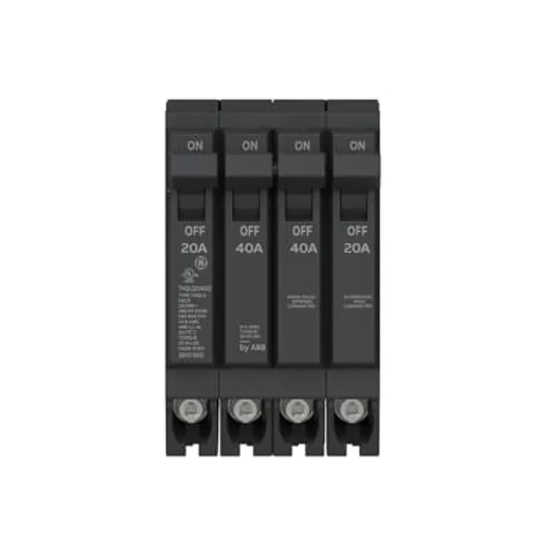 Same panel space, twice the circuits. Tandems and Quads are code compliant and compatibile with new and existing single phase ABB and GE by ABB PowerMark™ load centers with or without wing stabs.