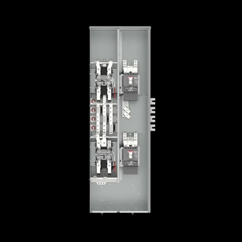 MTR STACK 2-400A 3PH1PH RNGL LVB +BRKRS