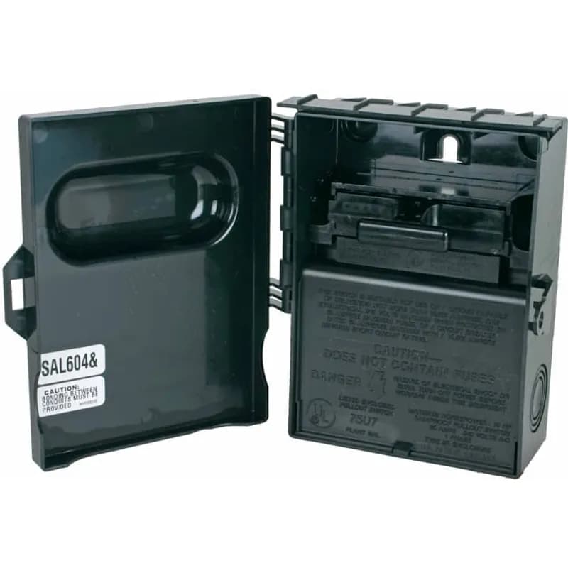 ABB - Electrification P065P1 - Non-Metallic, Non-fusible disconnect pullers are removable or reinstallable in the OFF position for user safety during equipment maintenance.
