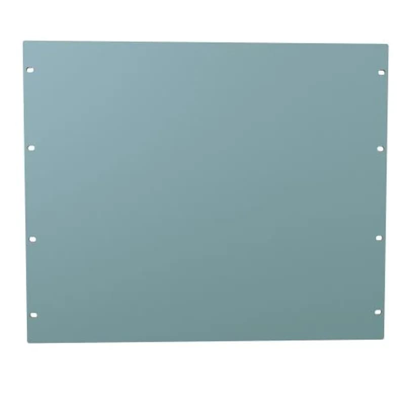 9U FLAT ALUMINUM RACK PANEL