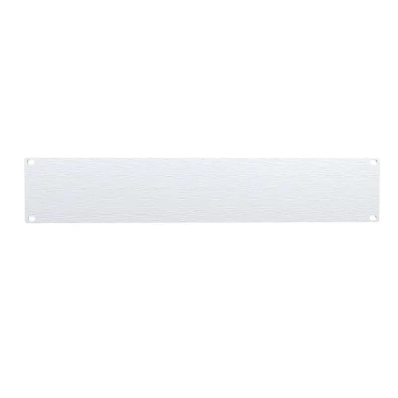 2U FLAT ALUMINUM RACK PANEL