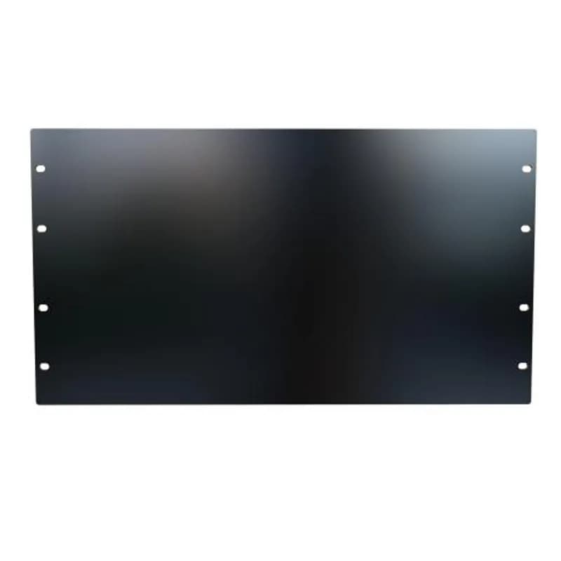 6U FLAT ALUMINUM RACK PANEL