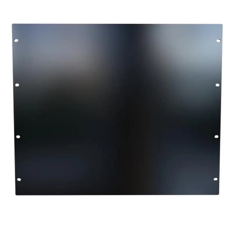 9U FLAT ALUMINUM RACK PANEL