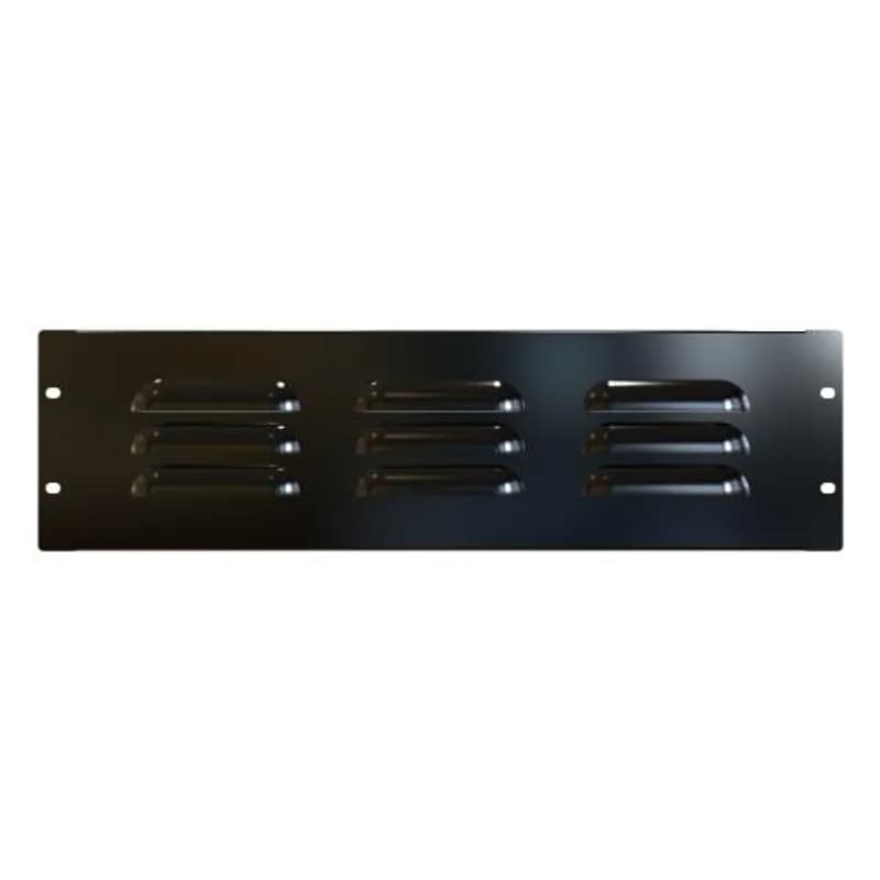 3U LOUVRED VENTED PANEL