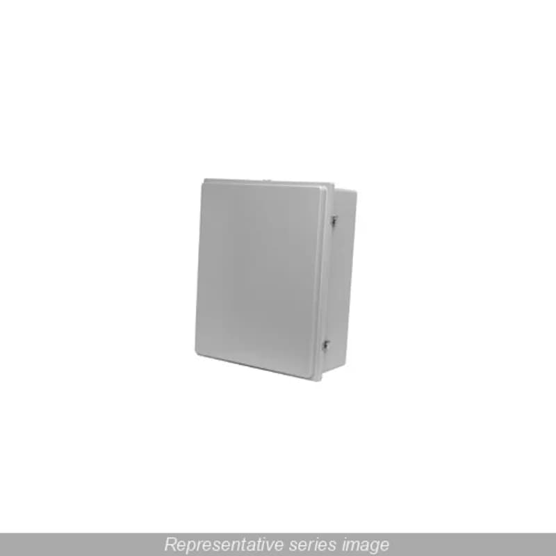 Hammond Manufacturing PJ24248RT - N4X Wallmount Encl - 24 x 24 x 8.13 - Fiberglass