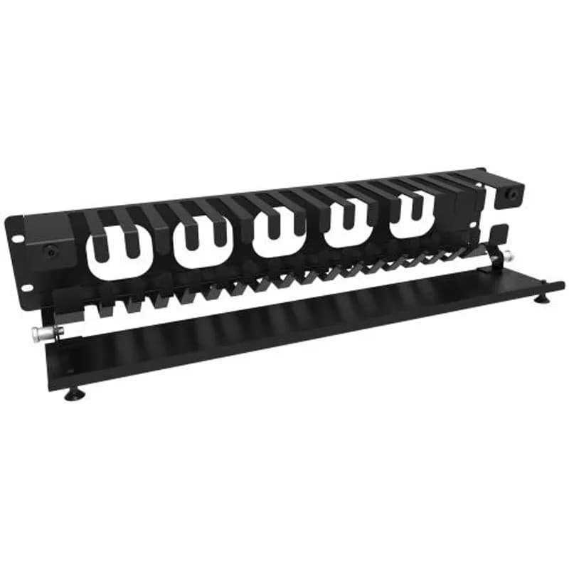 2U Hinged Finger Panel
