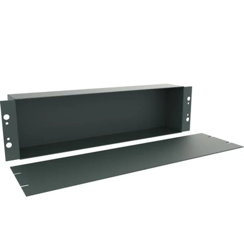 Hammond Manufacturing 5-525DGY2 - 3U RACK MOUNT CHASSIS PANEL