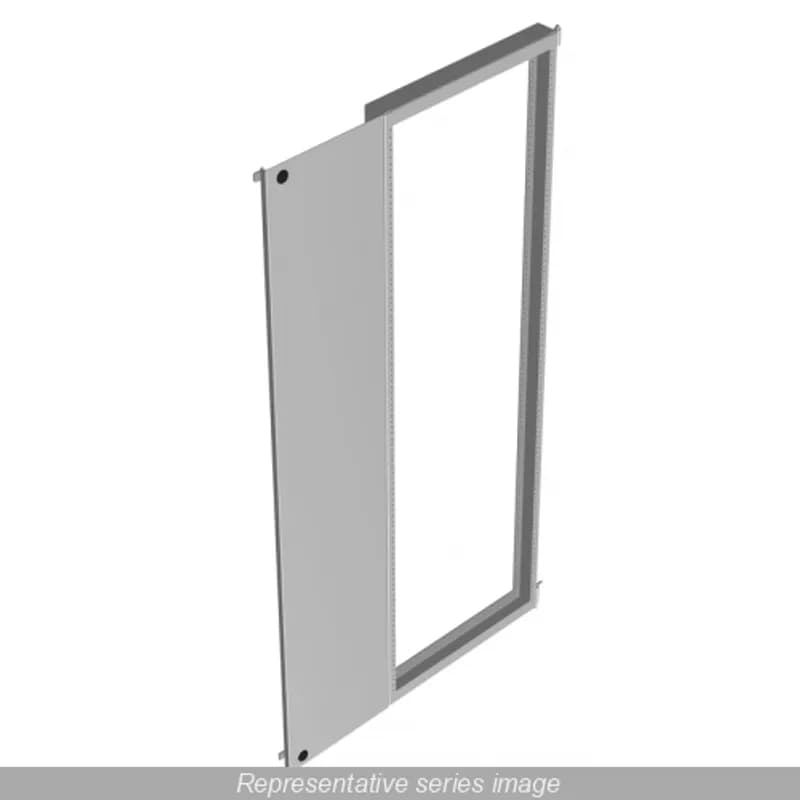Swing Frame for 19" Mounting, Fits Encl 72 x 30 - Steel/Blk