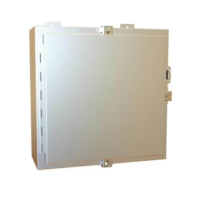 Hammond Manufacturing 1418N4S16G6 - N4X Wallmount Encl w/panel - 16 x 16 x 6 - 316 SS