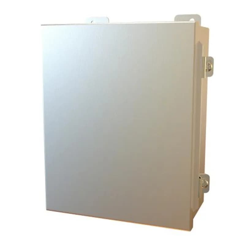 N4X J Box, Hinge Cover w/panel - 10 x 8 x 4 - 316 SS