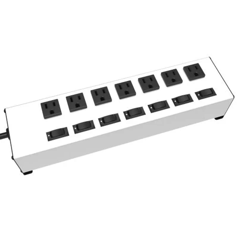 7 REC BAR, 7 SWITCHES, 6' CORD