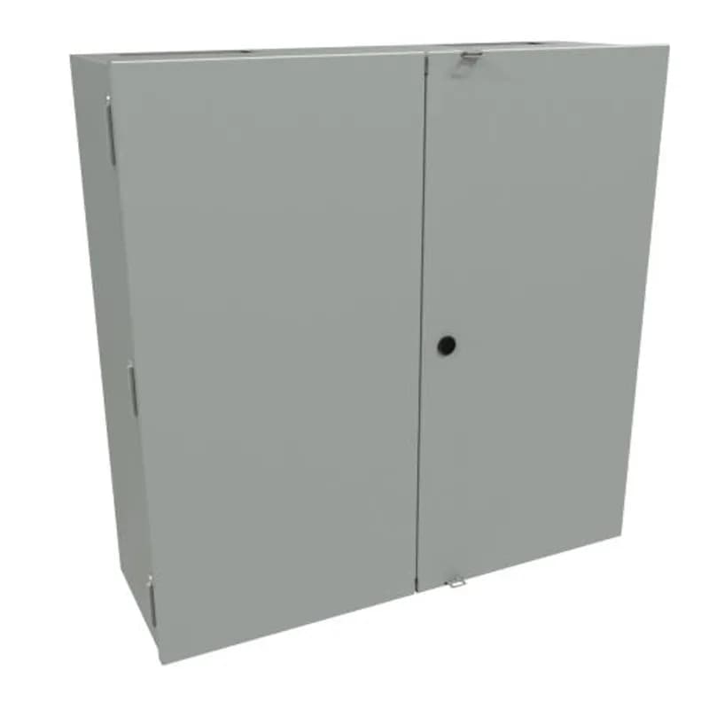 Type 1 Metering 2 Dr Cabinet - 30 x 30 x 10 - Steel/Gray