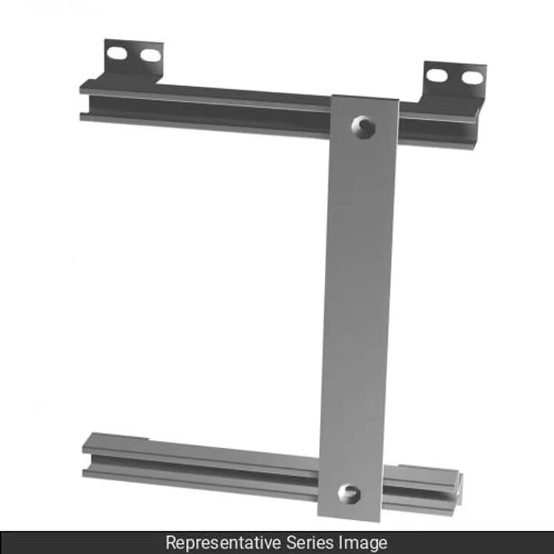 Terminal Strap - Fits 14" h encl - Steel/Wht