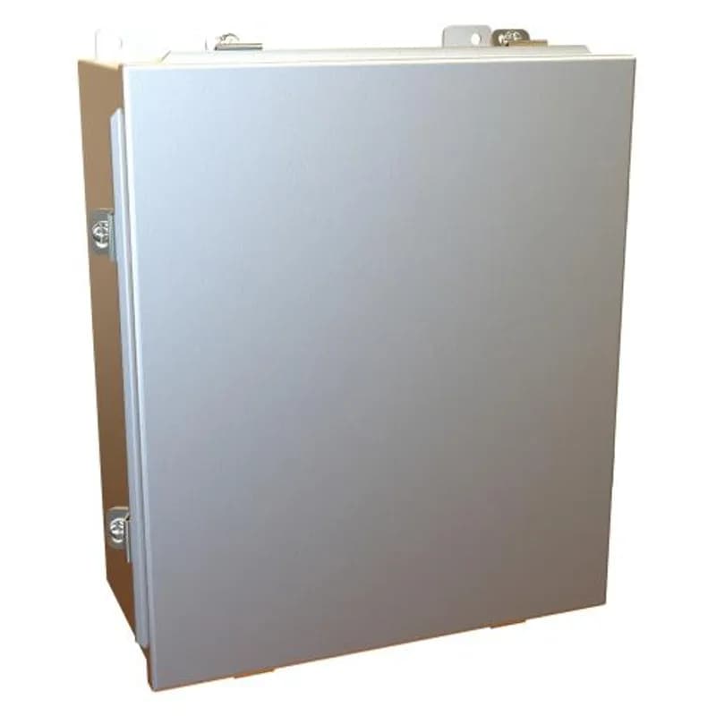 N4X J Box, Lift Off Cover w/panel - 14 x 12 x 6 - Alum
