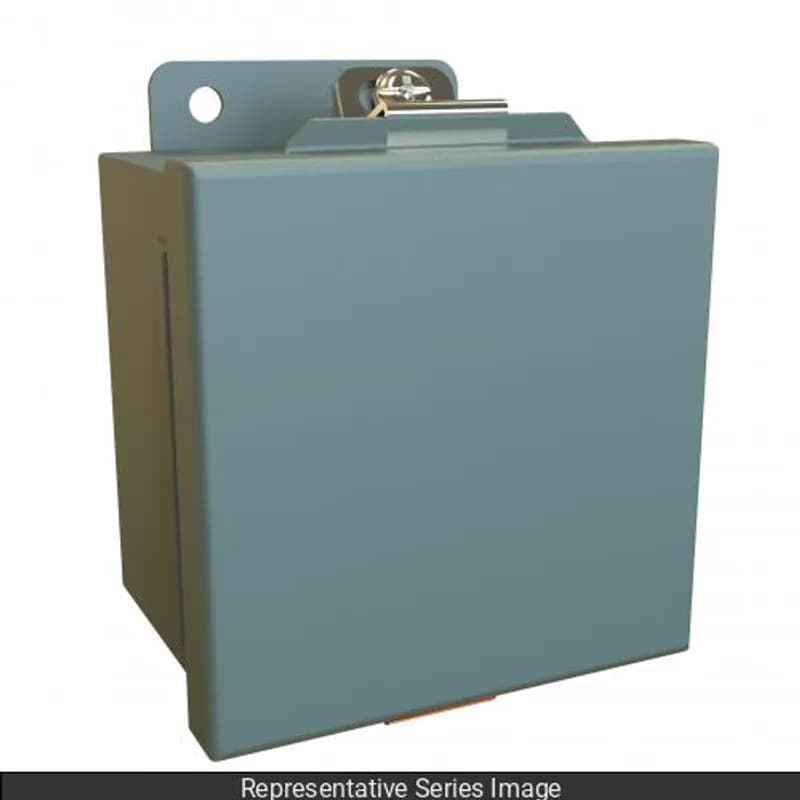 N4 J Box, Hinge Cover - 16 x 14 x 6 - Steel/Gray