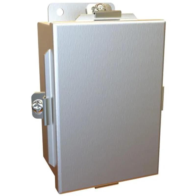 N4X J Box, Lift Off Cover w/panel - 6 x 4 x 3 - Alum