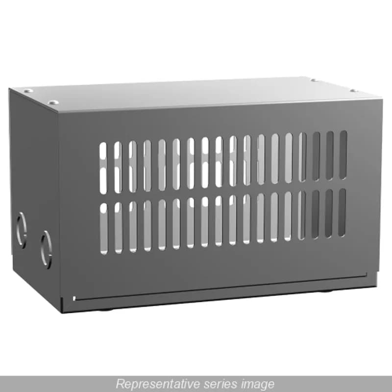Hammond Manufacturing 1416E - N1 Ventilated Encl - 6 x 4 x 4 - Steel/Gray