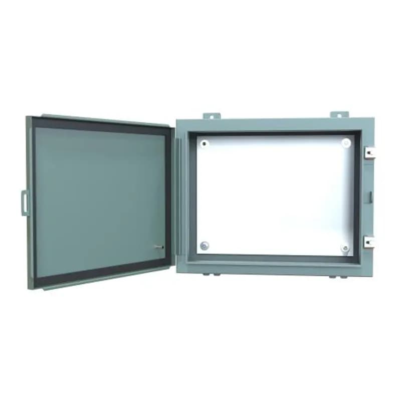 Hammond Manufacturing 1418CR6 - N12 Wallmount Encl w/panel - 16 x 20 x 6 - Steel/Gray