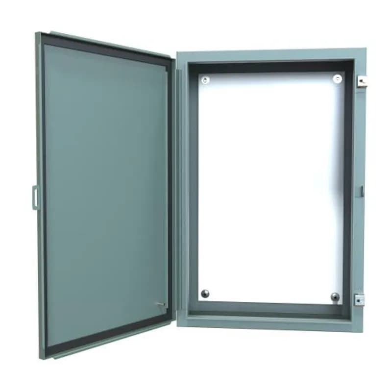 Hammond Manufacturing 1418F8 - N12 Wallmount Encl w/panel - 30 x 20 x 8 - Steel/Gray