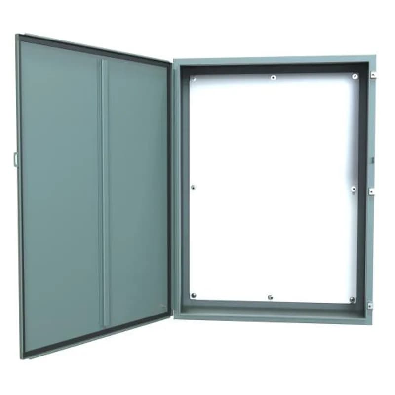 Hammond Manufacturing 1418S12 - N12 Wallmount Encl w/panel - 48 x 36 x 12 - Steel/Gray