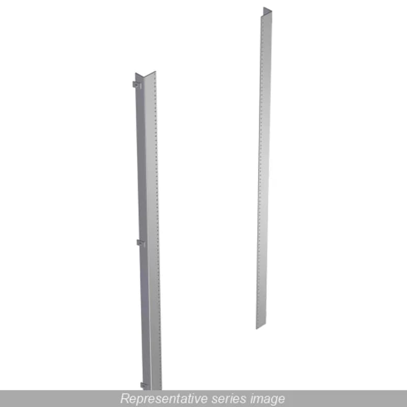Panel Rails, Fits 60 x 24 Half Ht - Steel/Wht