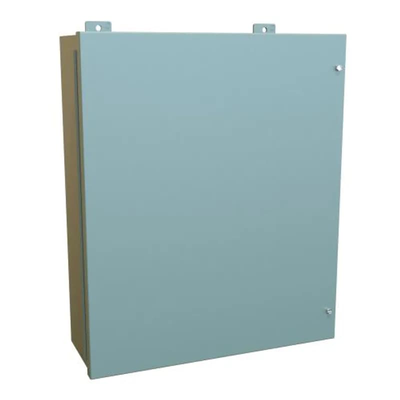N12 Lg JIC Encl w/panel - 24 x 20 x 7 - Steel/Gray