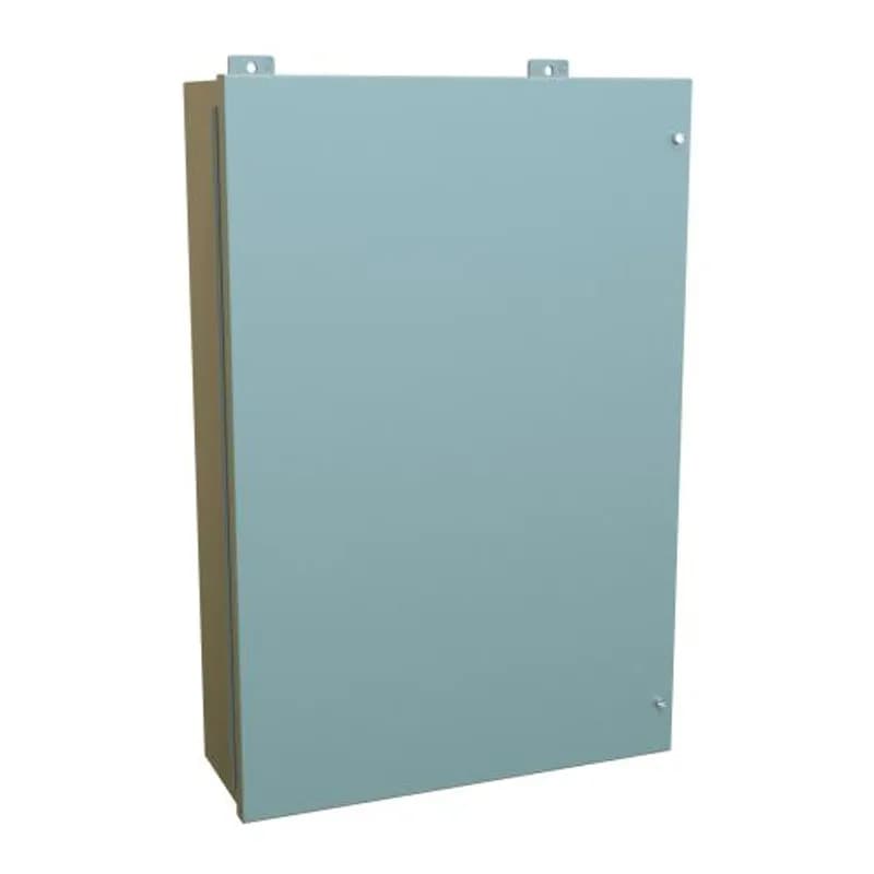 Hammond Manufacturing 1418JF7 - N12 Lg JIC Encl w/panel - 30 x 20 x 7 - Steel/Gray
